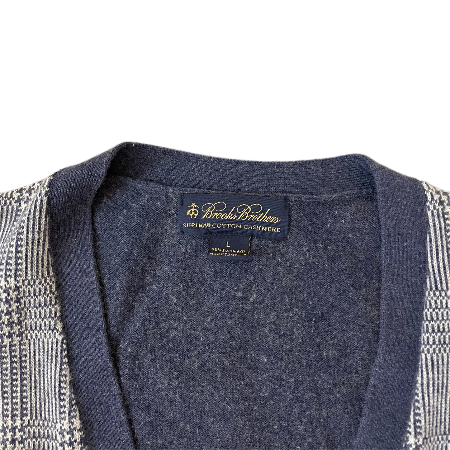 Brooks Brothers Cashmere Sweater Vest - Men’s L