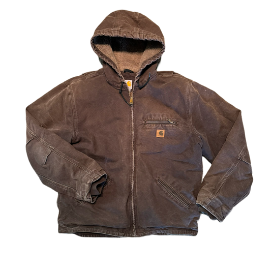 Carhartt Full Zip Hooded Jacket - Men’s L