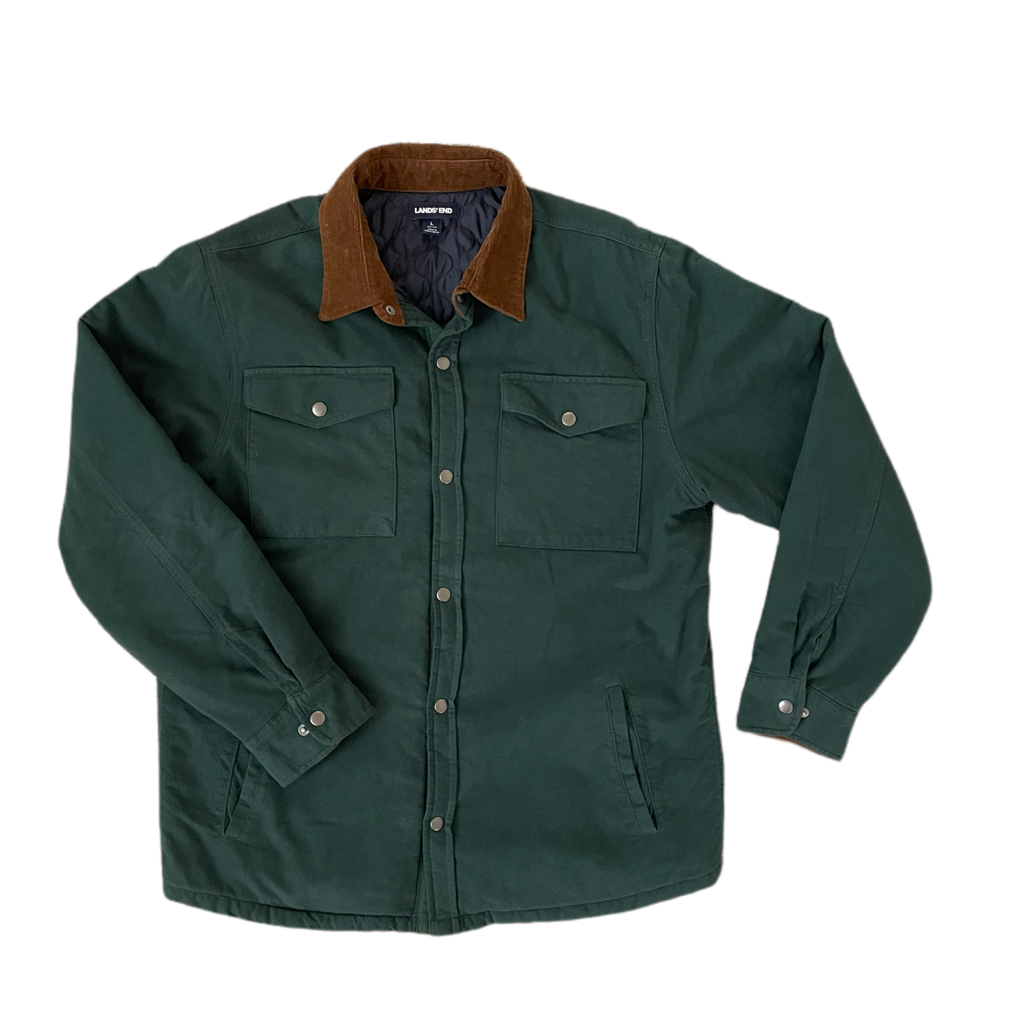 Snap-Button Overshirt - Men’s L