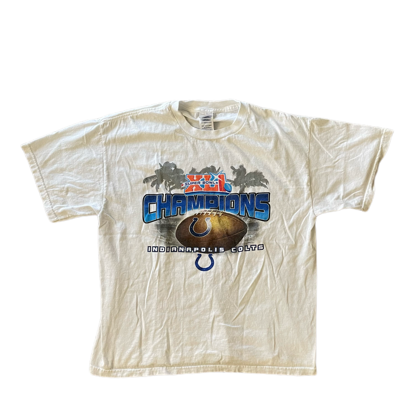 Indianapolis Colts Super Bowl XLI Tee - Men’s L