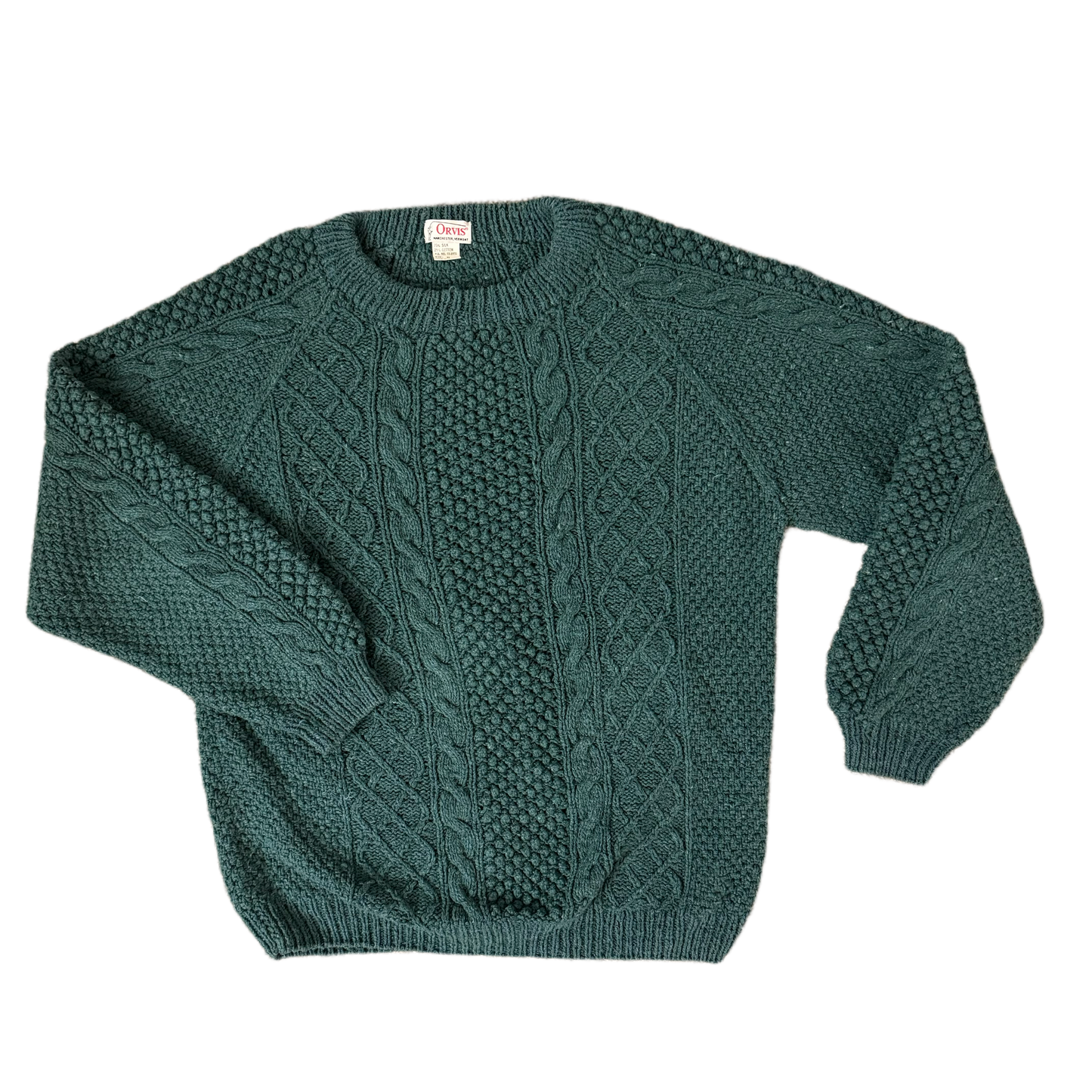 Orvis Cable Knit Sweater - Men’s XL