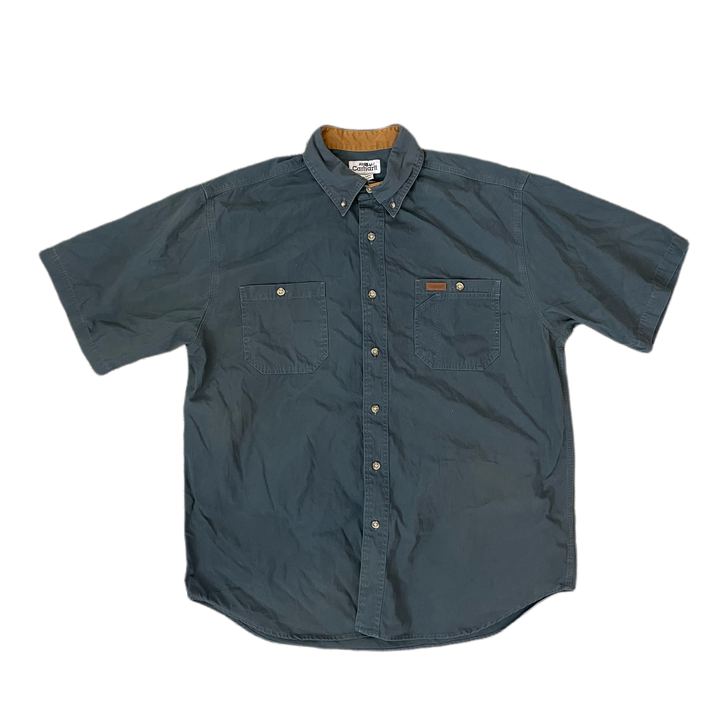 Carhartt Short Sleeve Button Up Shirt - Men’s L