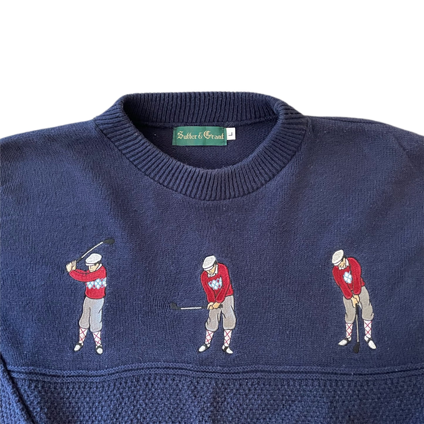 Golf Swing Crewneck Sweater - Men’s L