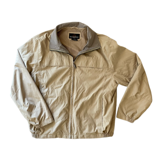 Weatherproof Tan Wind Jacket - Men’s L