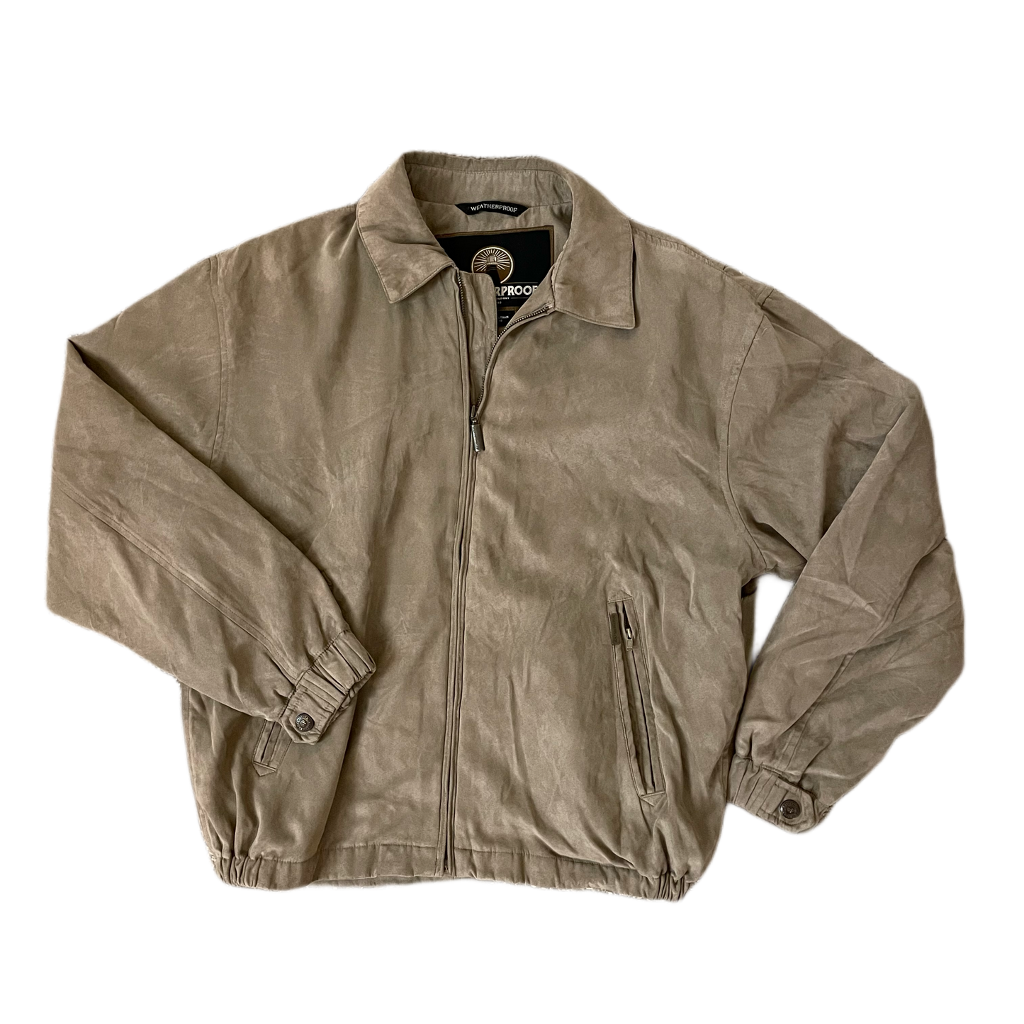 Weatherproof Tan Soft Shell Jacket - Men’s M