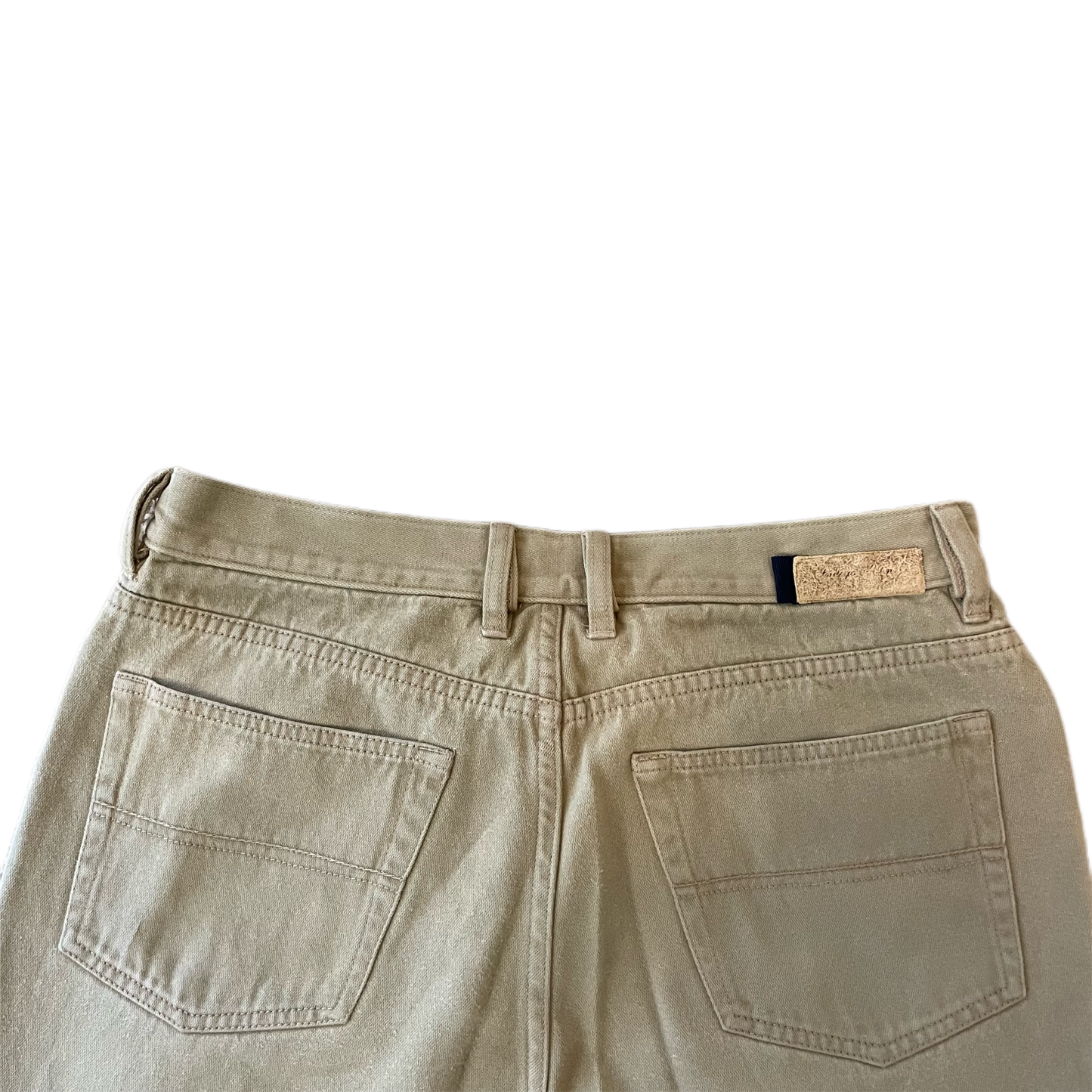 Indigo Palms Denim Khaki Pant - 34x32