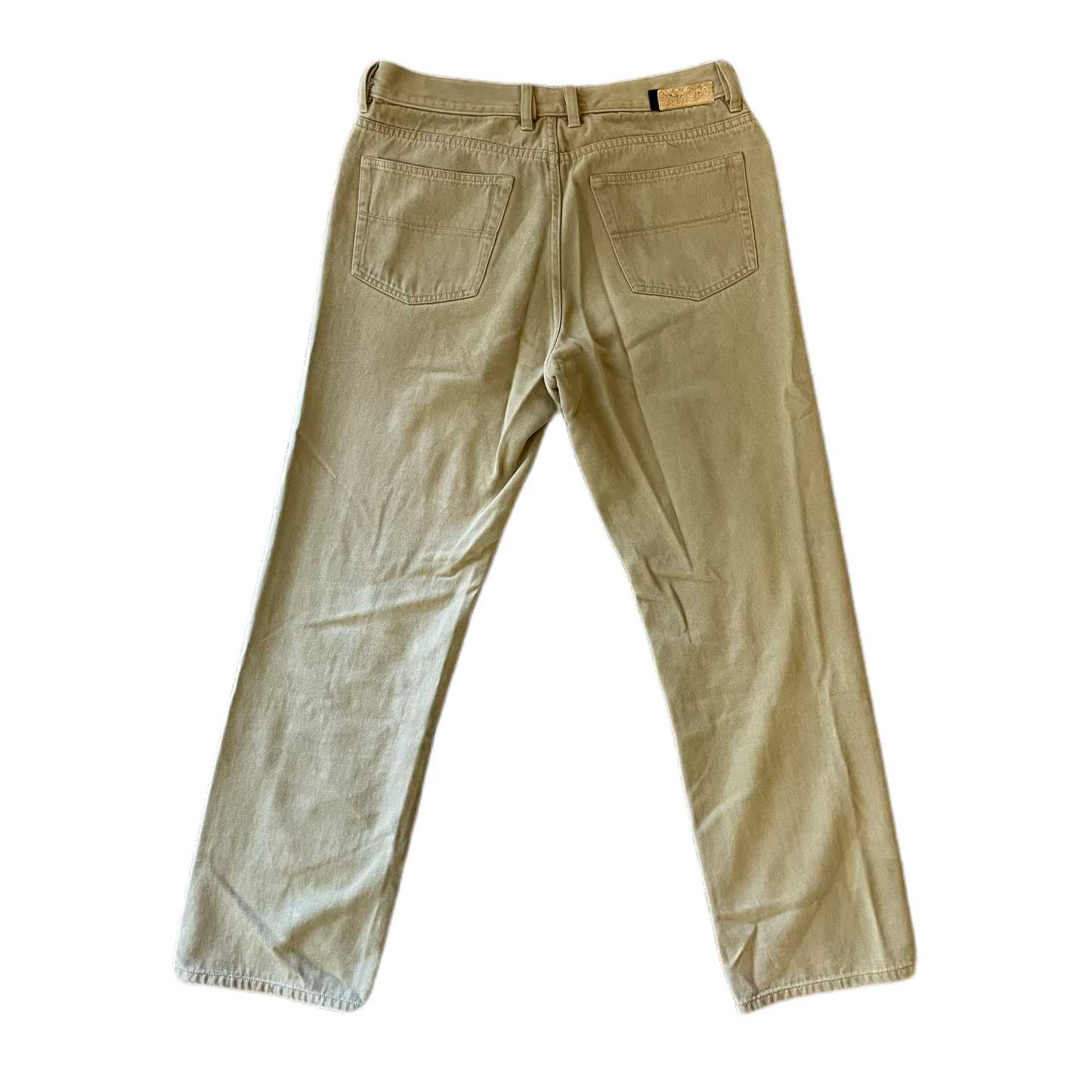 Indigo Palms Denim Khaki Pant - 34x32