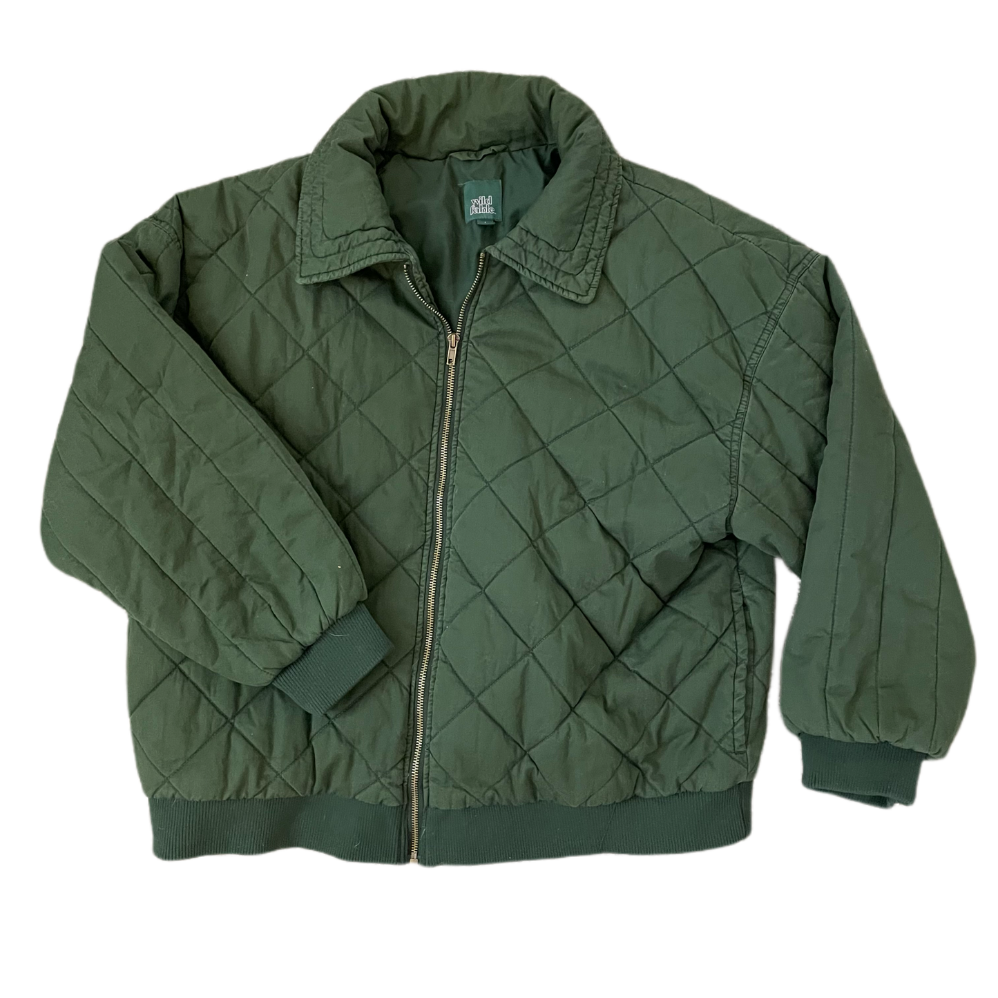 Quilted Full Zip Jacket - Men’s L