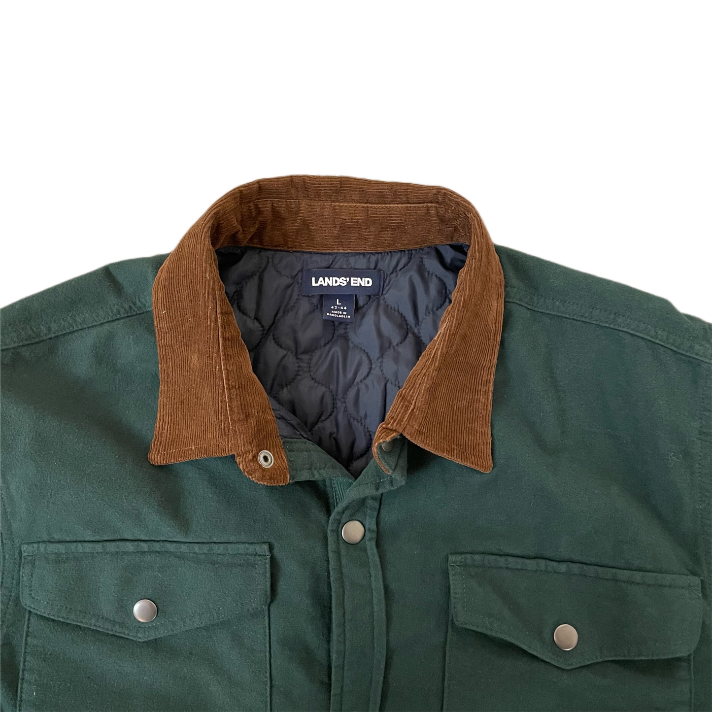 Snap-Button Overshirt - Men’s L