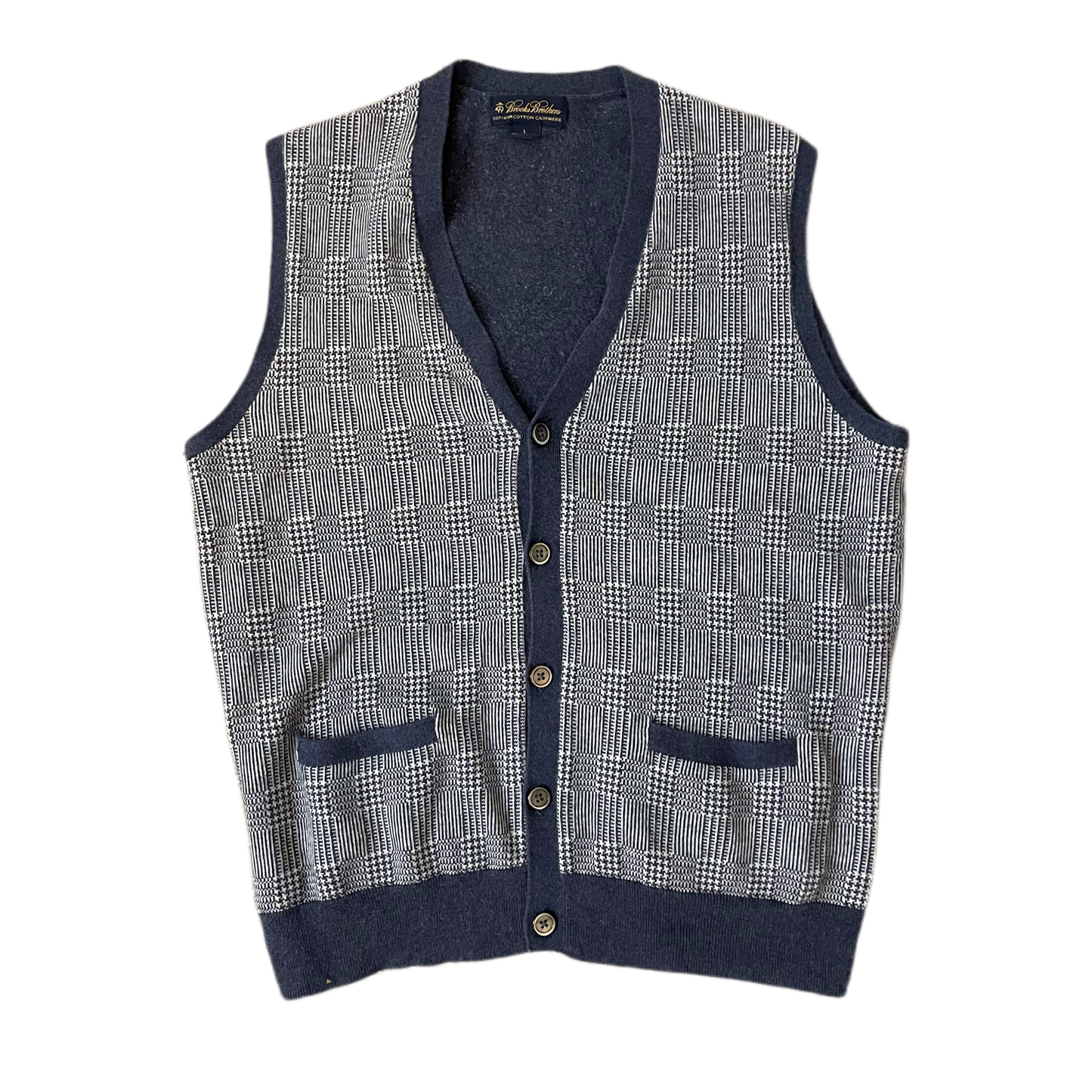 Brooks Brothers Cashmere Sweater Vest - Men’s L