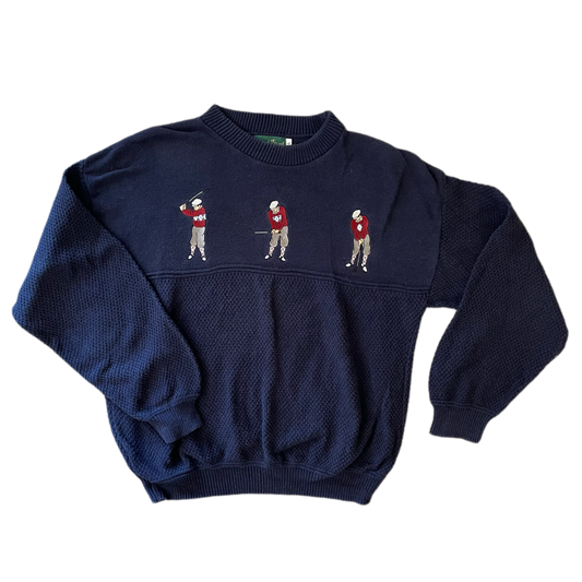 Golf Swing Crewneck Sweater - Men’s L