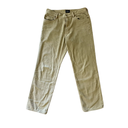 Indigo Palms Denim Khaki Pant - 34x32