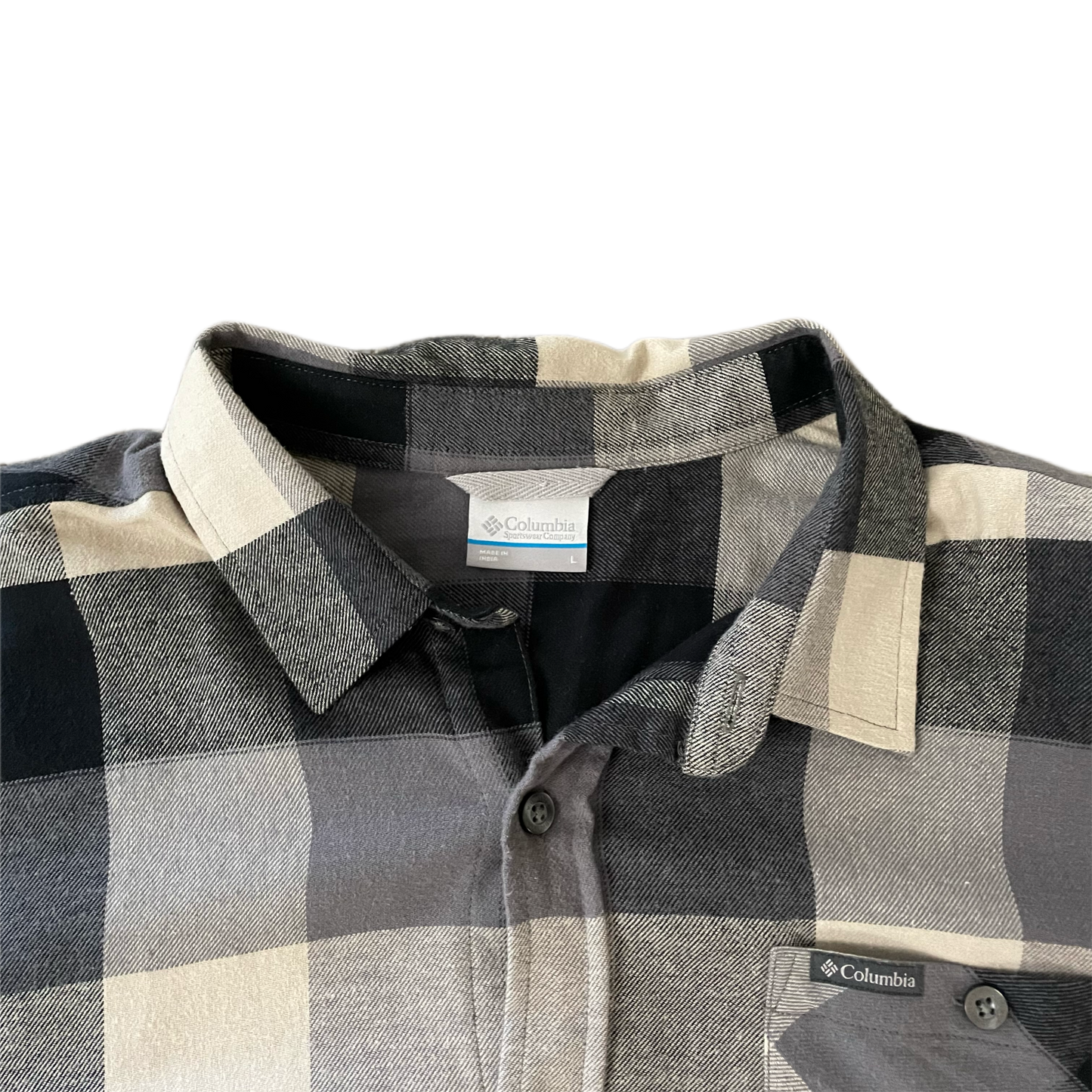 Columbia Button Up Shirt - Men’s L/XL